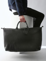 Longchamp Boxford Reistassen Zwart-vue-porte